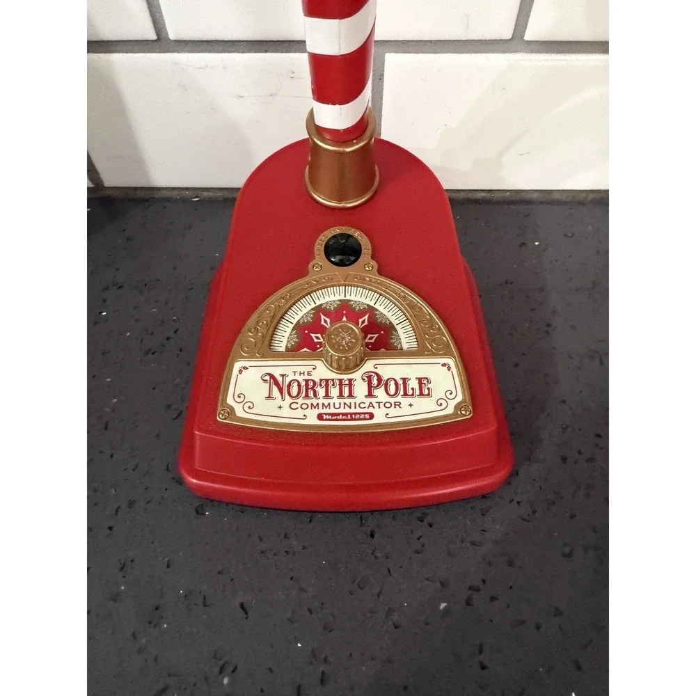 Hallmark Northpole Communicator Christmas Interactive Toy Red White